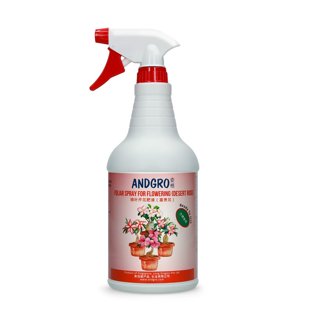 Foliar Spray for Flowering - Desert Rose (Carton Deal, 1000ml x 6 Bottles)