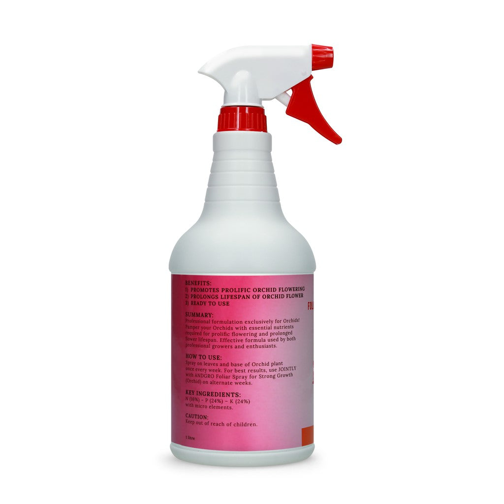 Foliar Spray for Flowering - Orchid (Carton Deal, 1000ml x 6 Bottles)