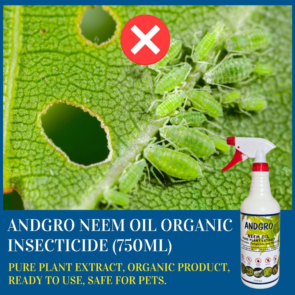 Neem Oil Organic Insecticide 750ml