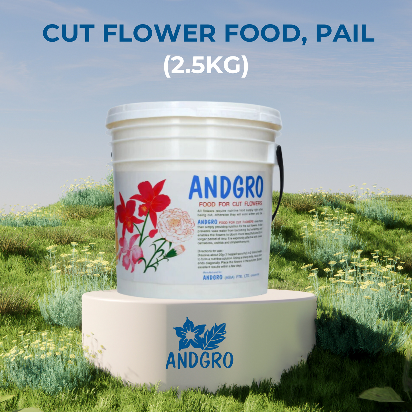 Cut Flower Food, Pail (2.5kg)