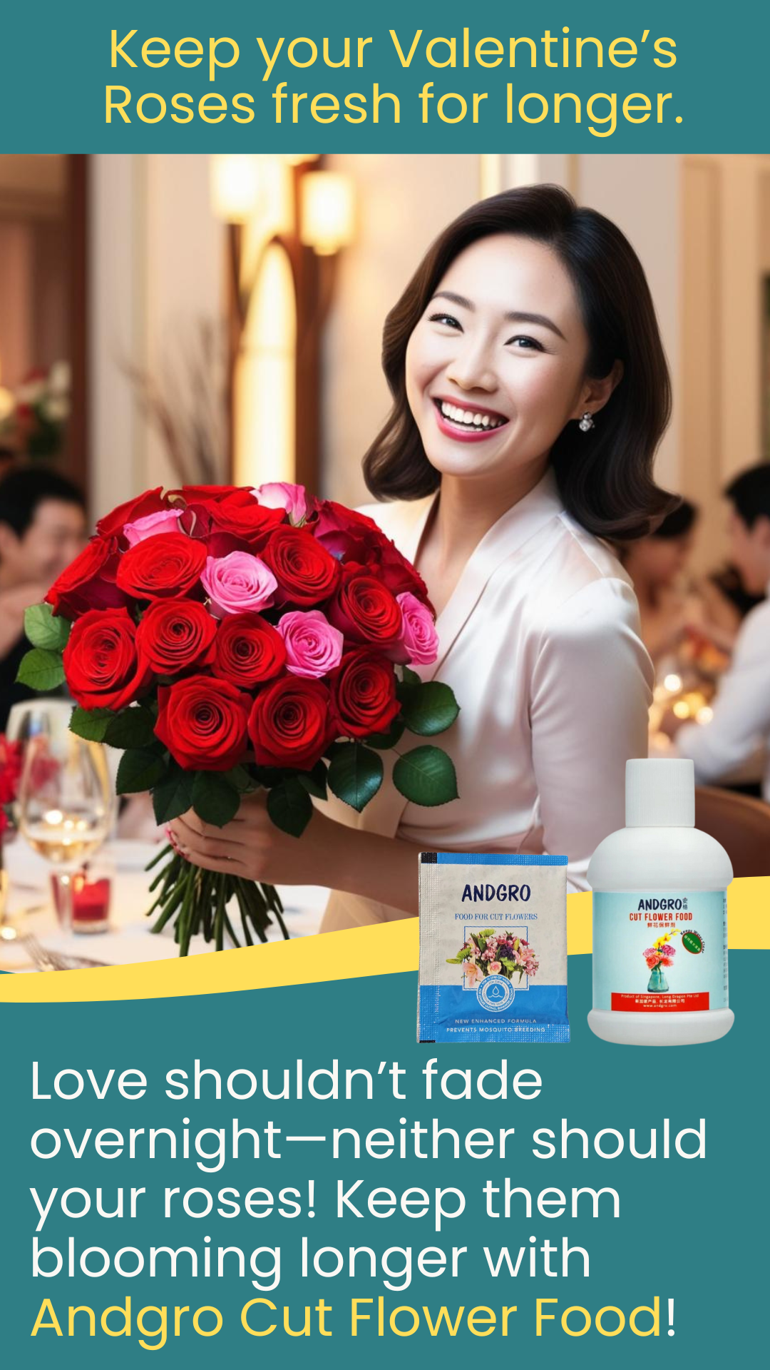 Cut Flower Food (10 Sachets of 5gm)