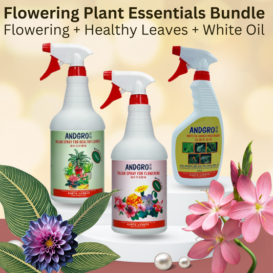 Spray for Flowering, Spray for Healthy Leaves & White Oil Insecticide