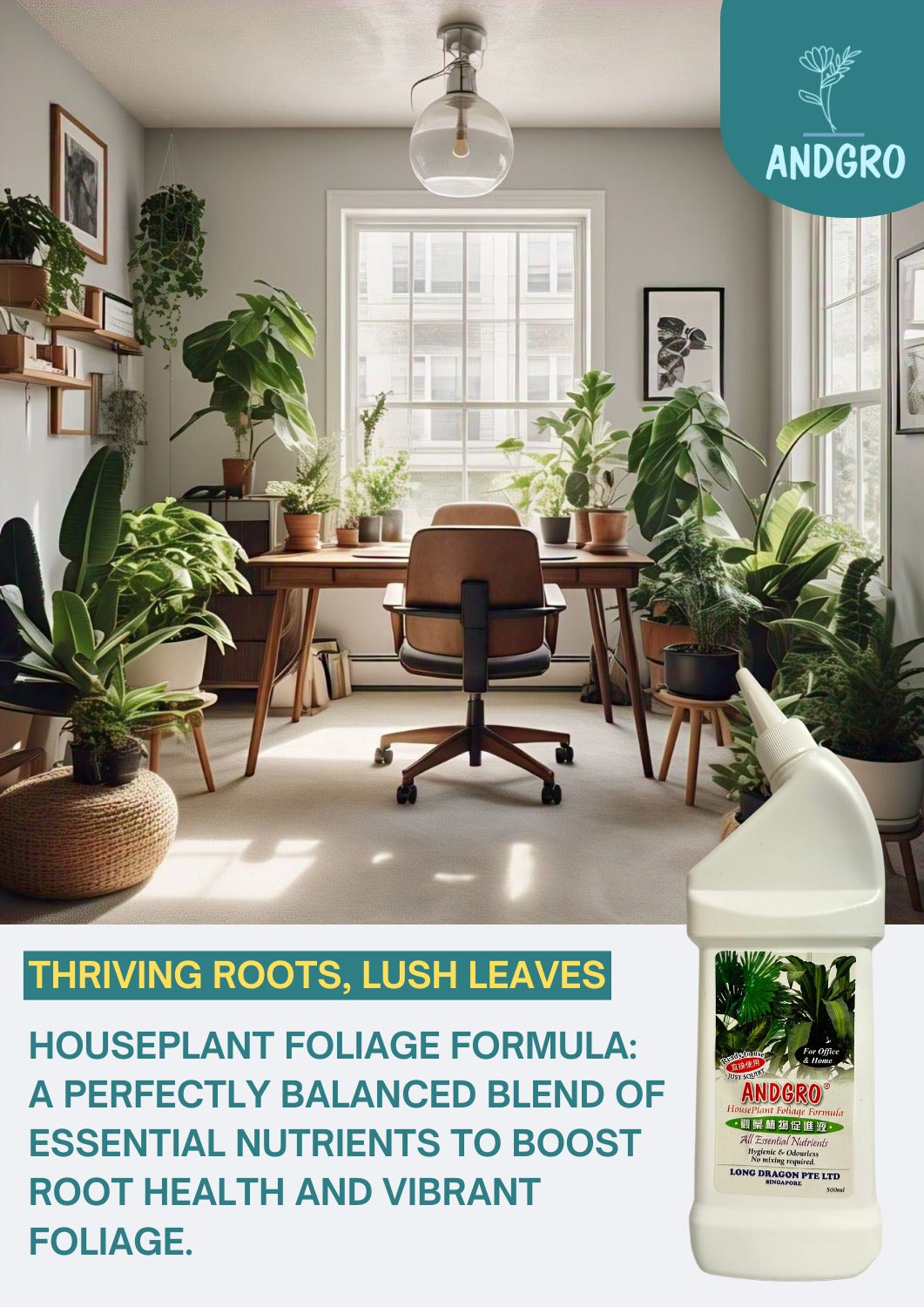 Andgro Houseplant Foliage Formula